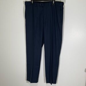 Roundtree & Yorke Dark Blue Dress Pants